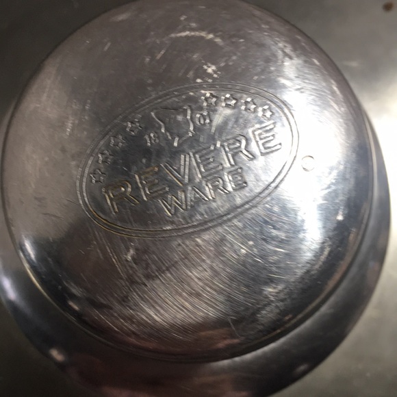 Revere Ware SX stainless with copper disk bottom 10”covered skillet - Picture 7 of 9